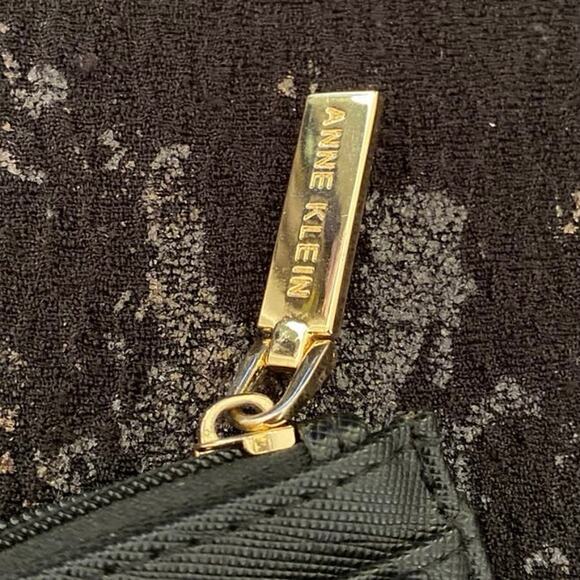 Anne Klein Bifold Faux Leather Wallet used - Pegged Card Case Coin Compartment - Picture 6 of 9